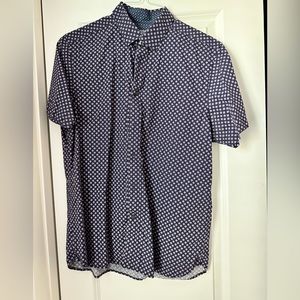Men’s Ted Baker Short Sleeve Dress Shirt - Size 4